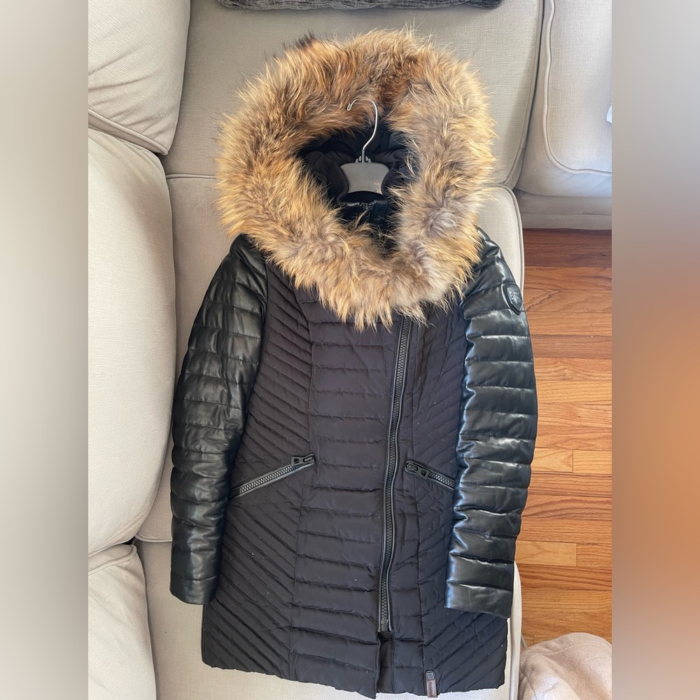 Black Rudsak puffer, womens xs